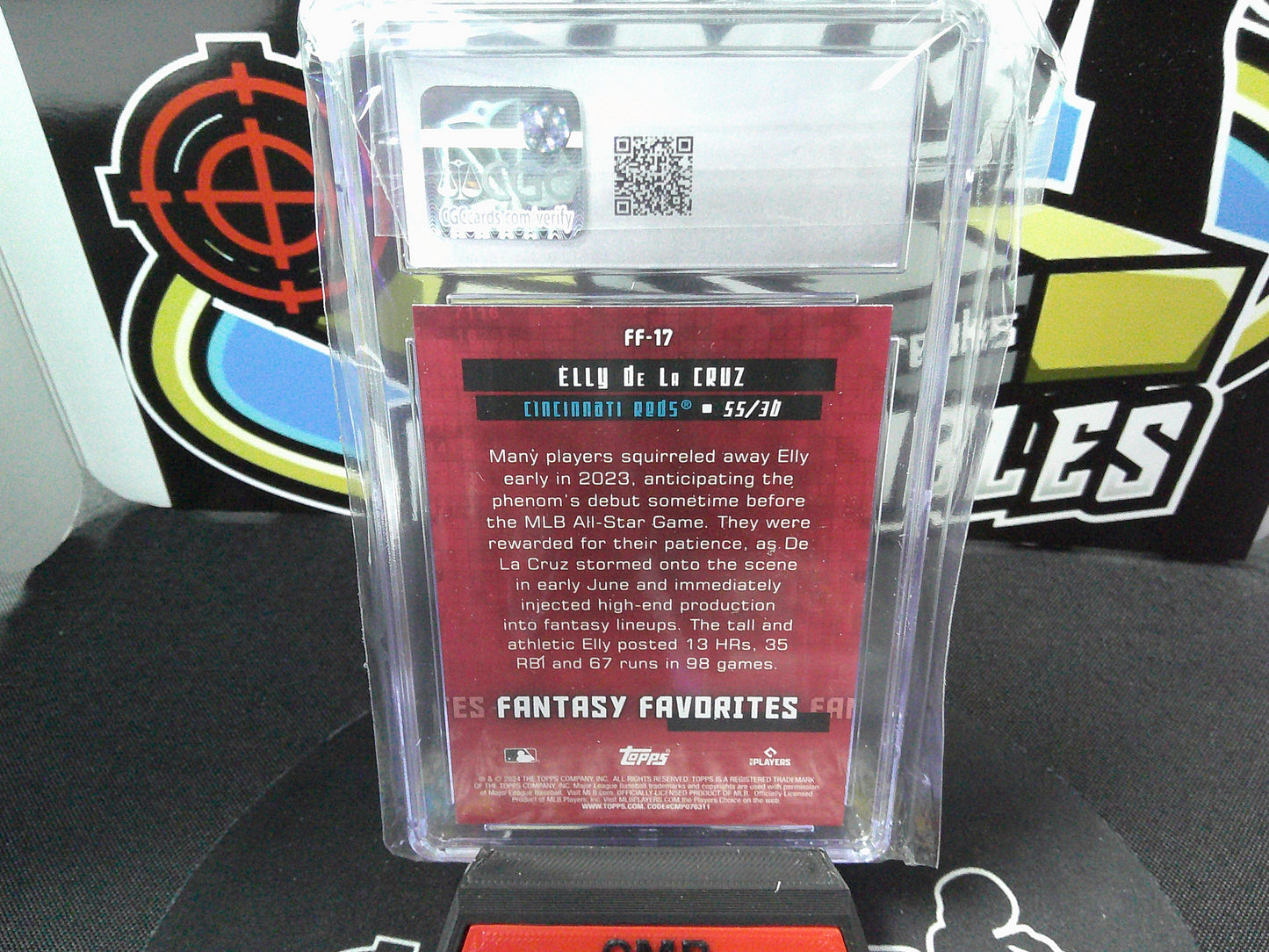 2024 Topps Fantasy Favorites #FF-17 Elly De La Cruz CGC 8.5
