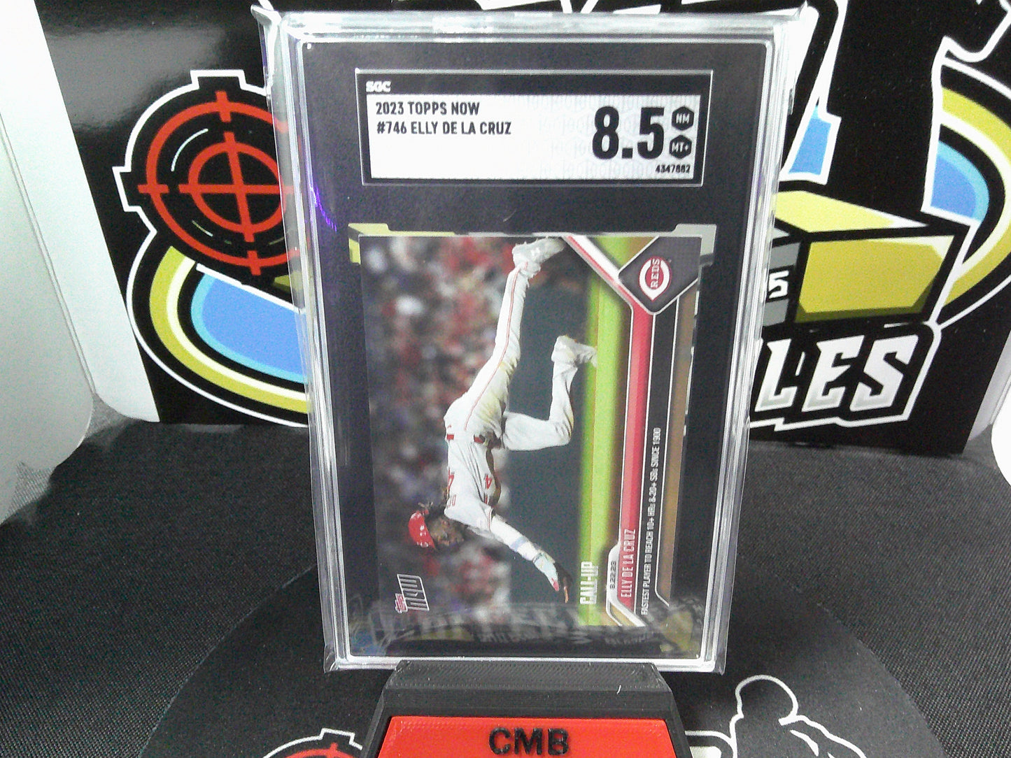 2023 Topps Now #746 Elly De La Cruz SGC 8.5