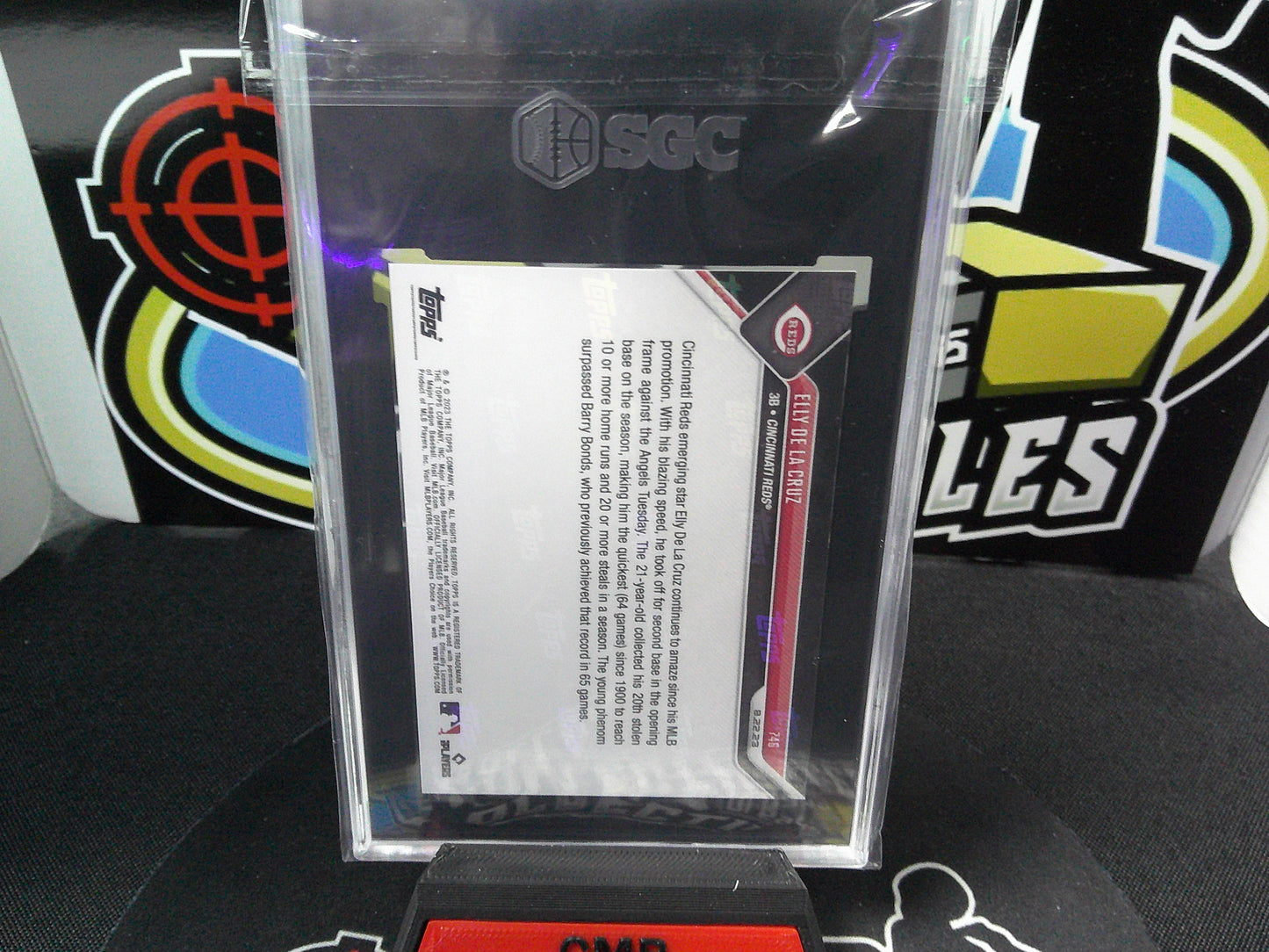 2023 Topps Now #746 Elly De La Cruz SGC 8.5
