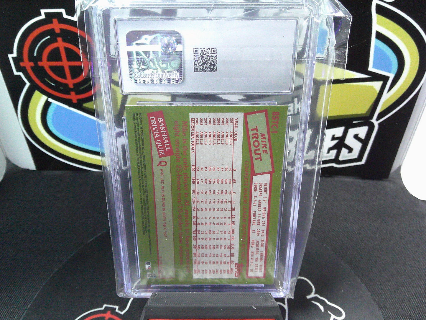 2020 Topps Chrome '85 Topps #85TC-1 Mike Trout CGC 10