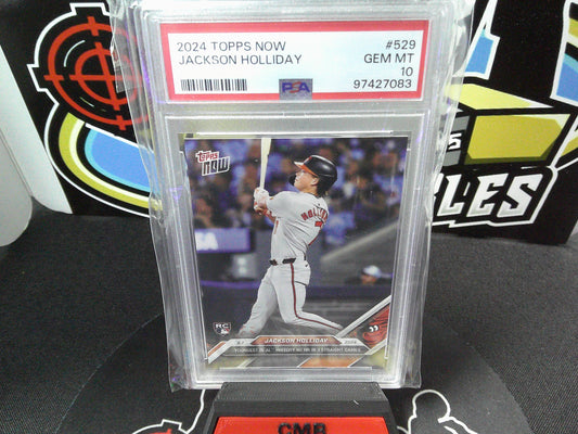 2024 Topps Now Jackson Holliday #529 PSA 10
