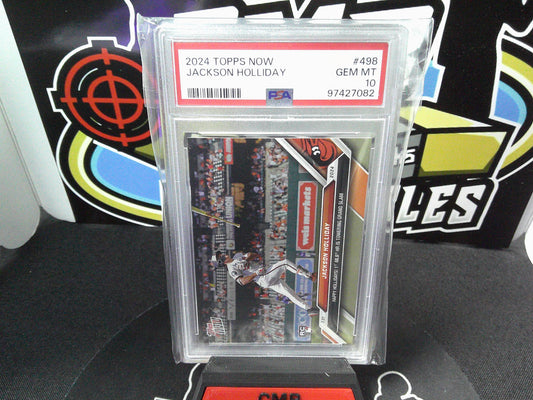 2024 Topps Now Jackson Holliday #498 PSA 10