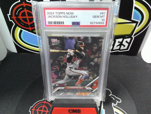 2024 Topps Now Jackson Holliday #61 PSA 10