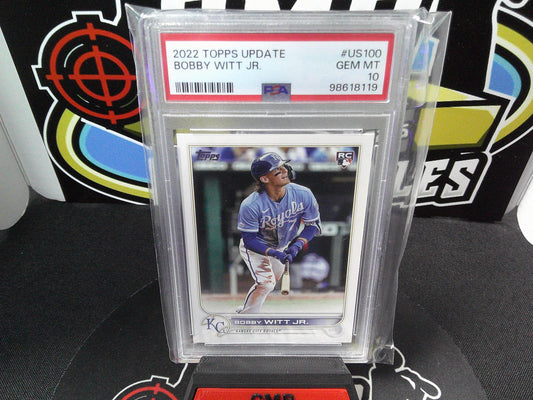 2022 Topps Update Bobby Witt Jr. #US100 PSA 10