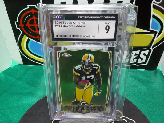 2014 Topps Chrome #114 Davante Adams CGC 9