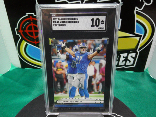 2022 Panini Chronicles PH-42 Aidan Hutchinson Photogenic SGC 10