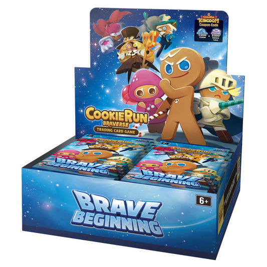 CookieRun Braverse TCG: Brave Beginning Booster Pack. New.