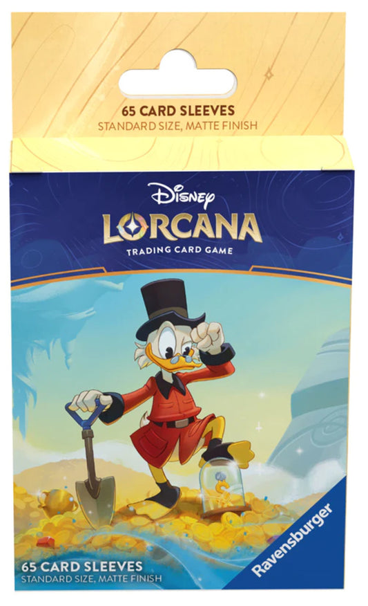 Disney Lorcana 65 Card Sleeves Box (Scrooge McDuck)