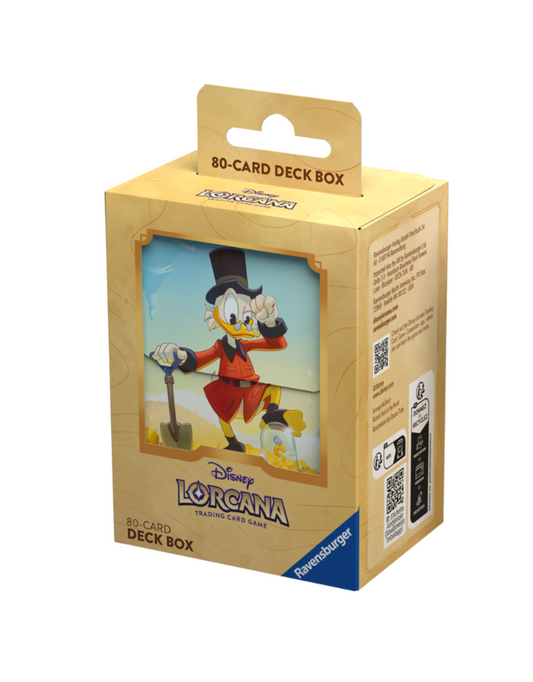 Disney Lorcana 80-Card Deck Box (Scrooge McDuck)