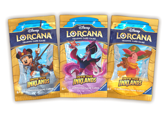 Disney Lorcana Into the Inklands Single Booster Pack. New.