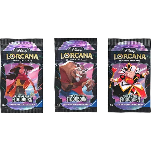 Disney Lorcana Rise of the Floodborn Booster Pack. New.