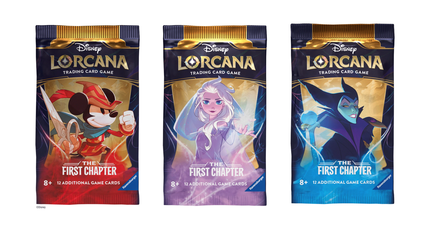 Disney Lorcana The First Chapter Single Booster Packs. New.