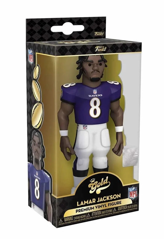 Funko Gold Lamar Jackson Premium Vinyl Figure
