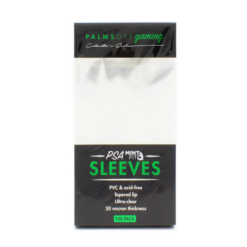 Palms Off Gaming MintFit PSA Graded Card Sleeves - Regular 100pc