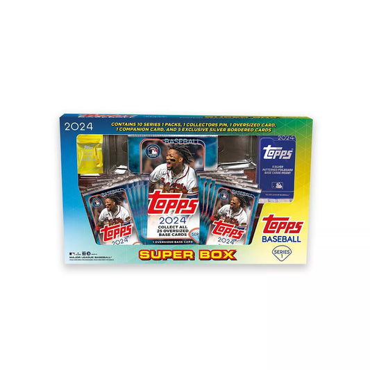 2024 Topps MLB Series One Baseball Trading Card Super Box