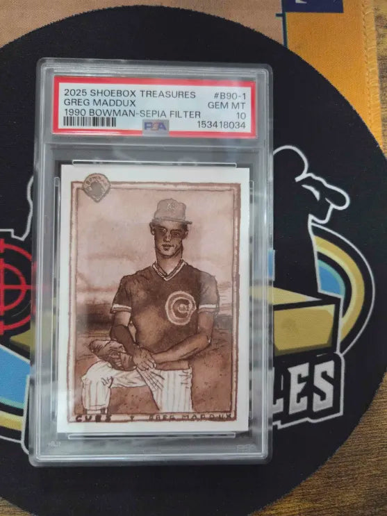 2025 TOPPS 02/50 Greg Maddux PSA Gem Mint 10