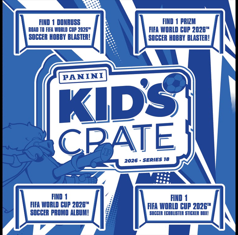 Panini Kids Crate 2026 Series 18 FIFA!!! NEW! Read.
