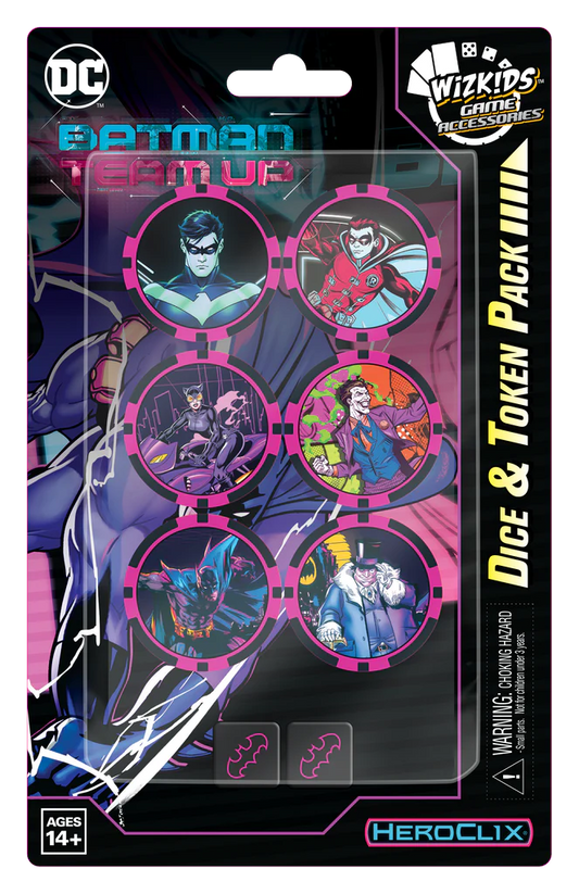 Heroclix DC Batman Teamup Dice & Token Pack