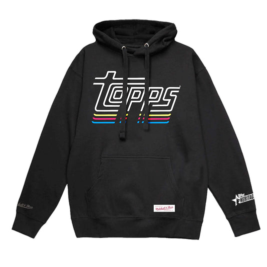 Topps Heritage Black 76 Logo Hoodie. New.