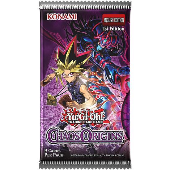 YuGiOh Chaos Origins Booster Pack. New.