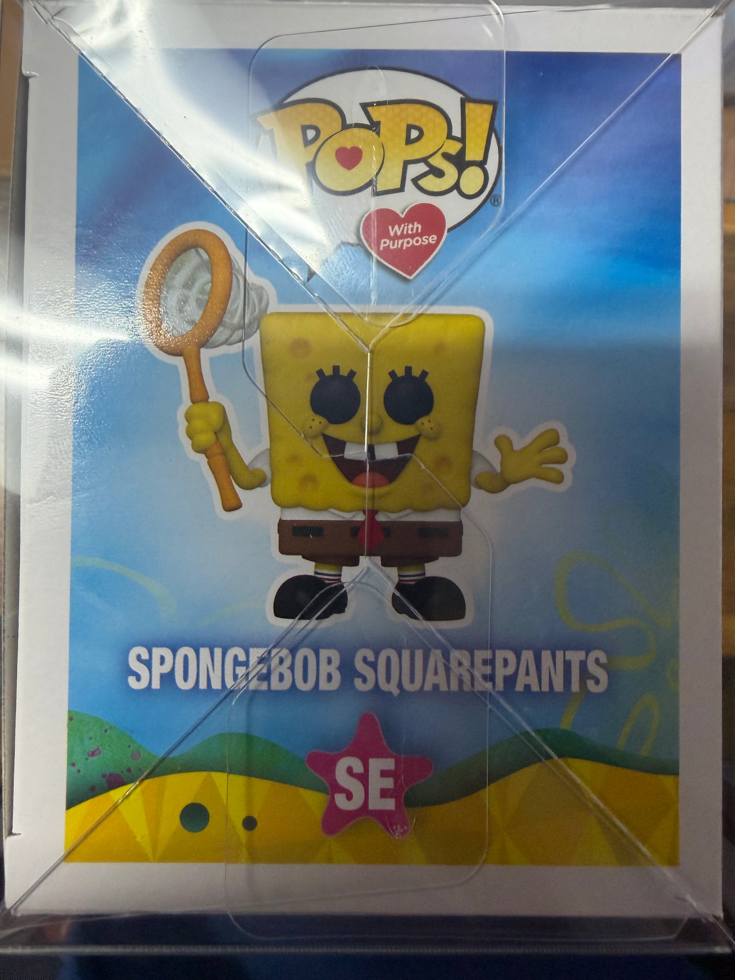 SpongeBob Squarepants Pops with Purchase Tom Kenny AUTOGRAPHED Pop. COA.