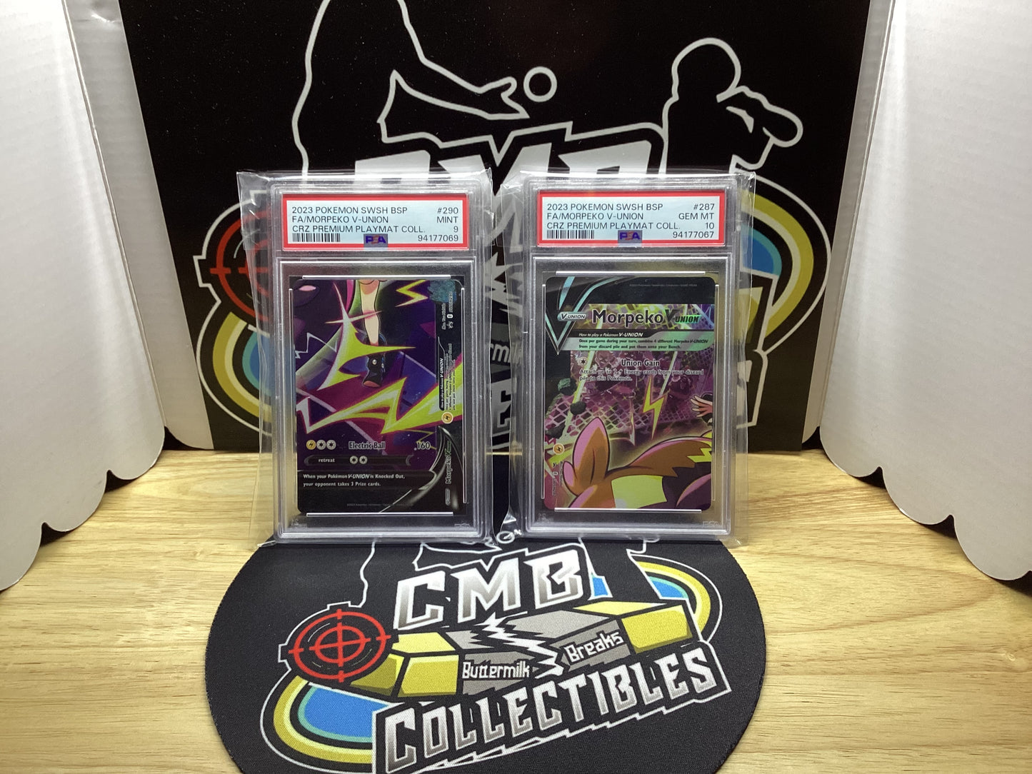 Pokemon Morpeko Promo Lot PSA 10/10/10/8.