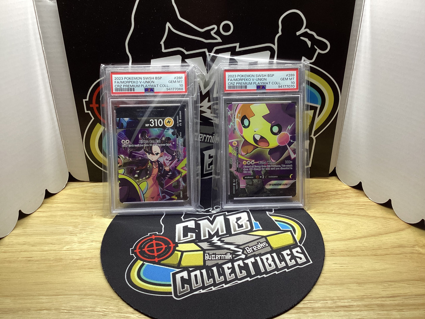 Pokemon Morpeko Promo Lot PSA 10/10/10/8.