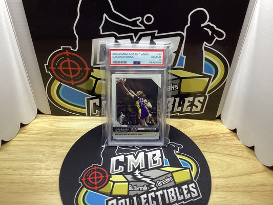 2024 Panini Cameron Brink RC PSA Grade 10 Mint!