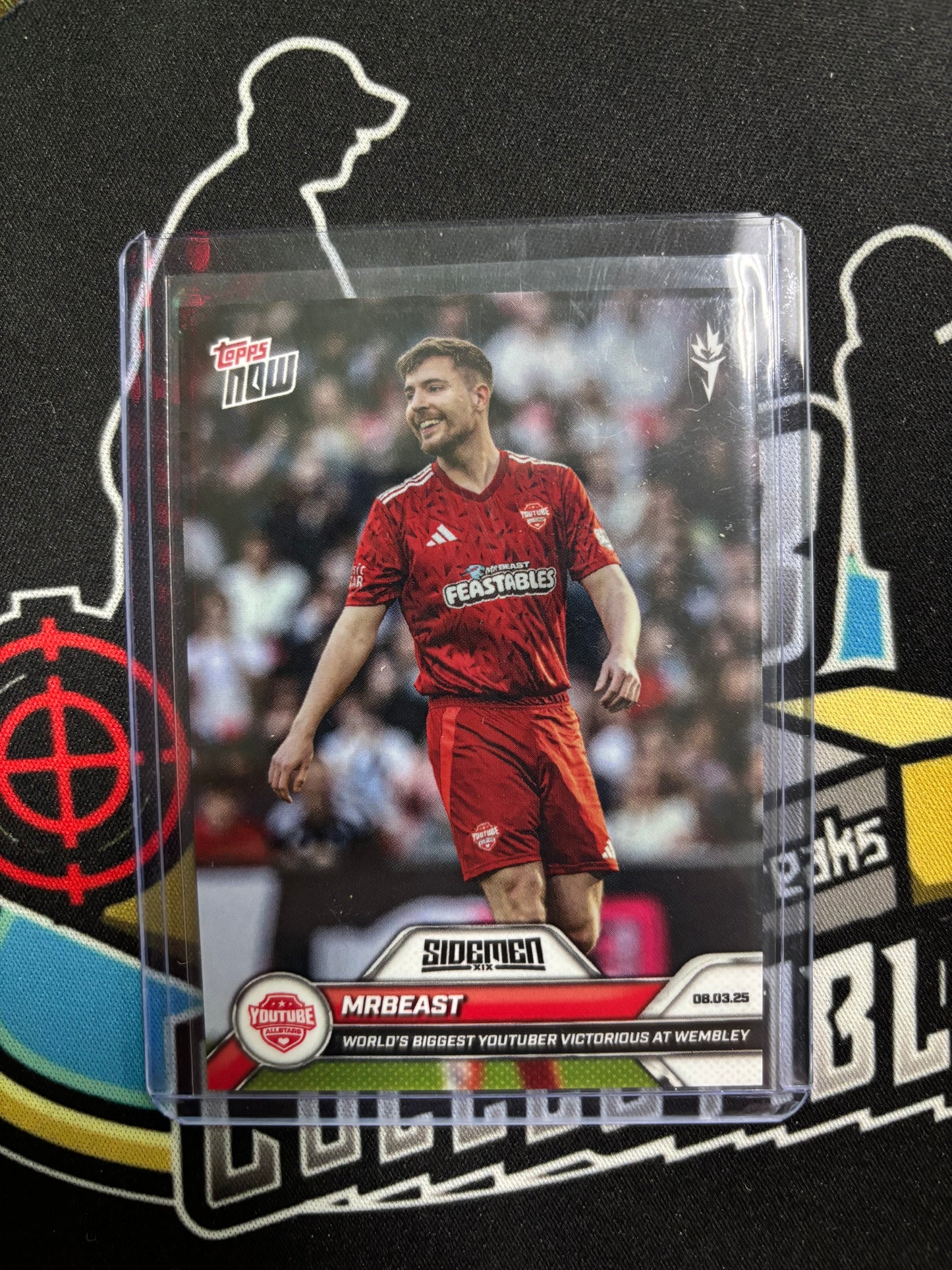 2025 Topps Now MRBEAST Youtuber Victorious at Wembley! 08.03.25!