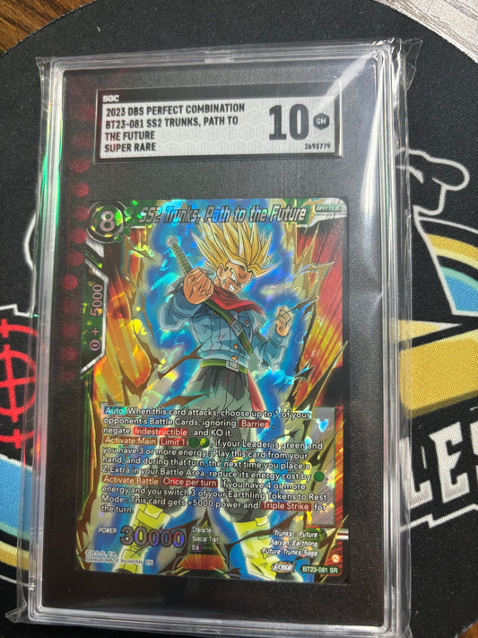 2023 Dragon Ball S Perfect Combination Super Rare! SGC GEM 10!