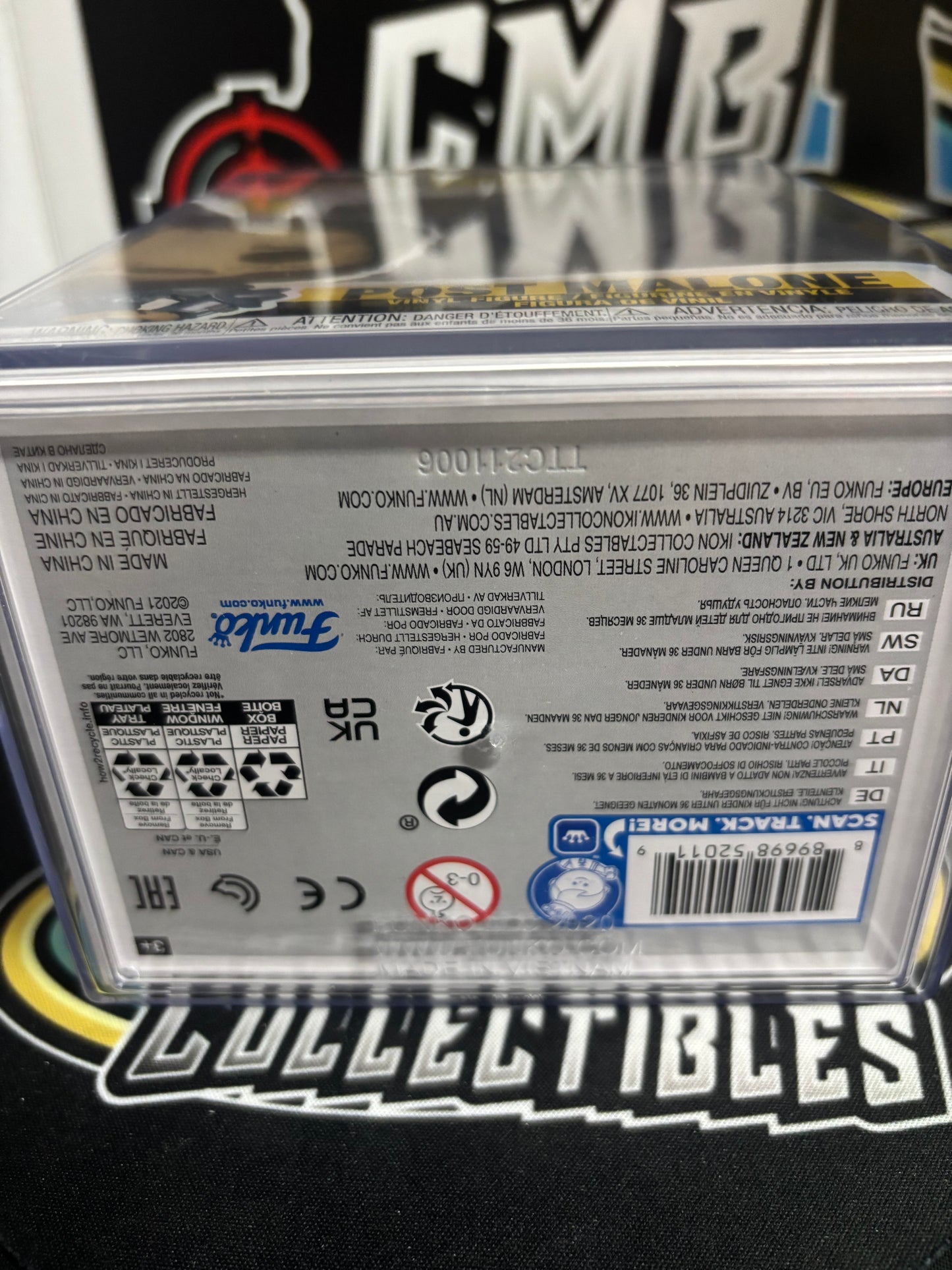 Pop Rocks Post Malone Autographed Funko Pop #253 JSA COA!