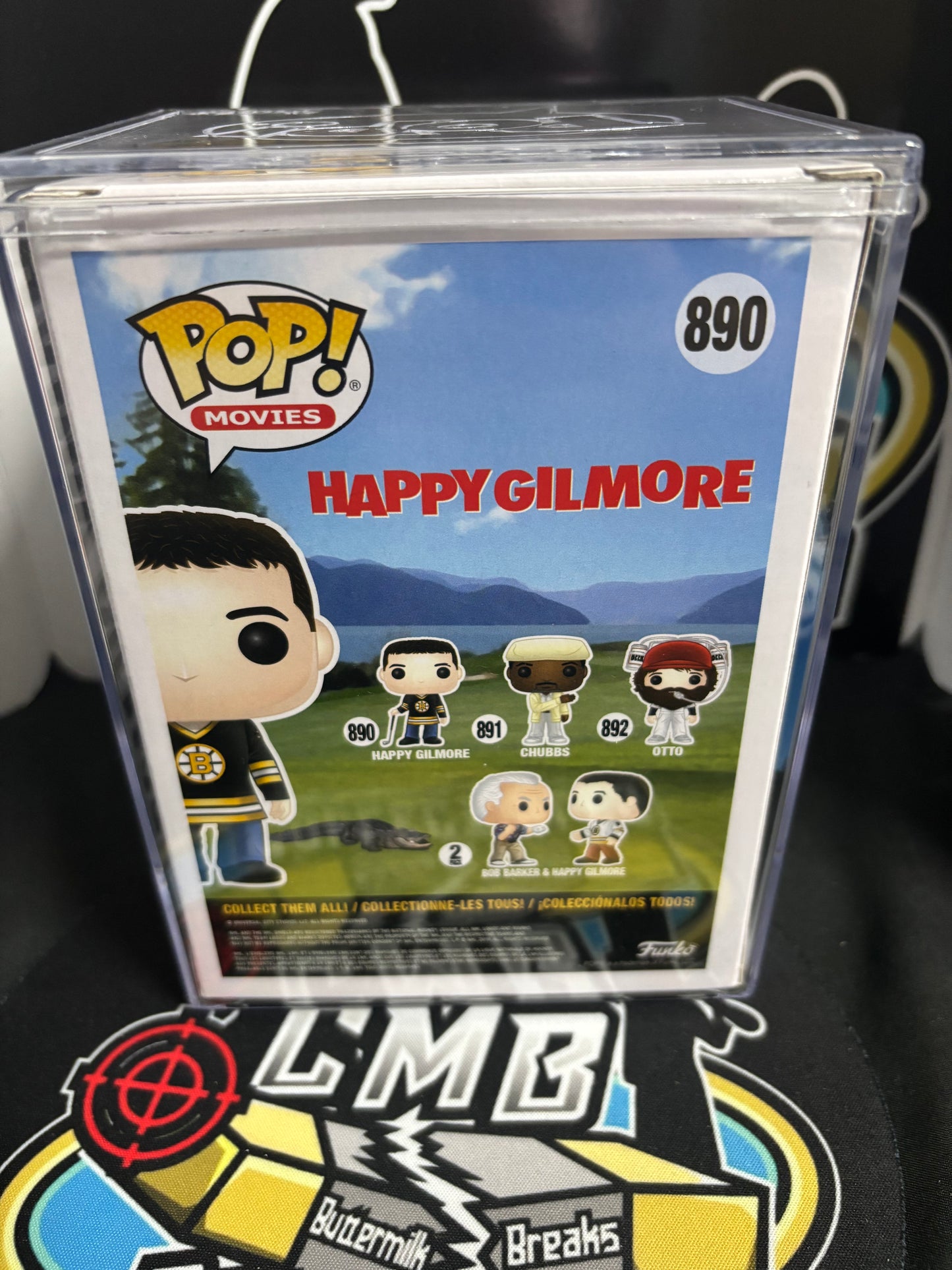 Pop Movies Happy Gilmore Adam Sandler Autographed Funko Pop. #890. PSA COA!