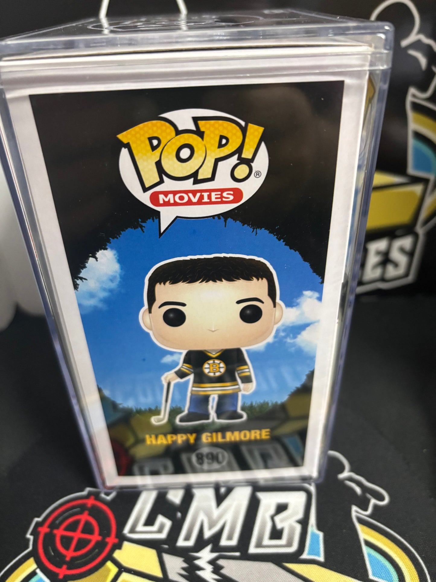 Pop Movies Happy Gilmore Adam Sandler Autographed Funko Pop. #890. PSA COA!