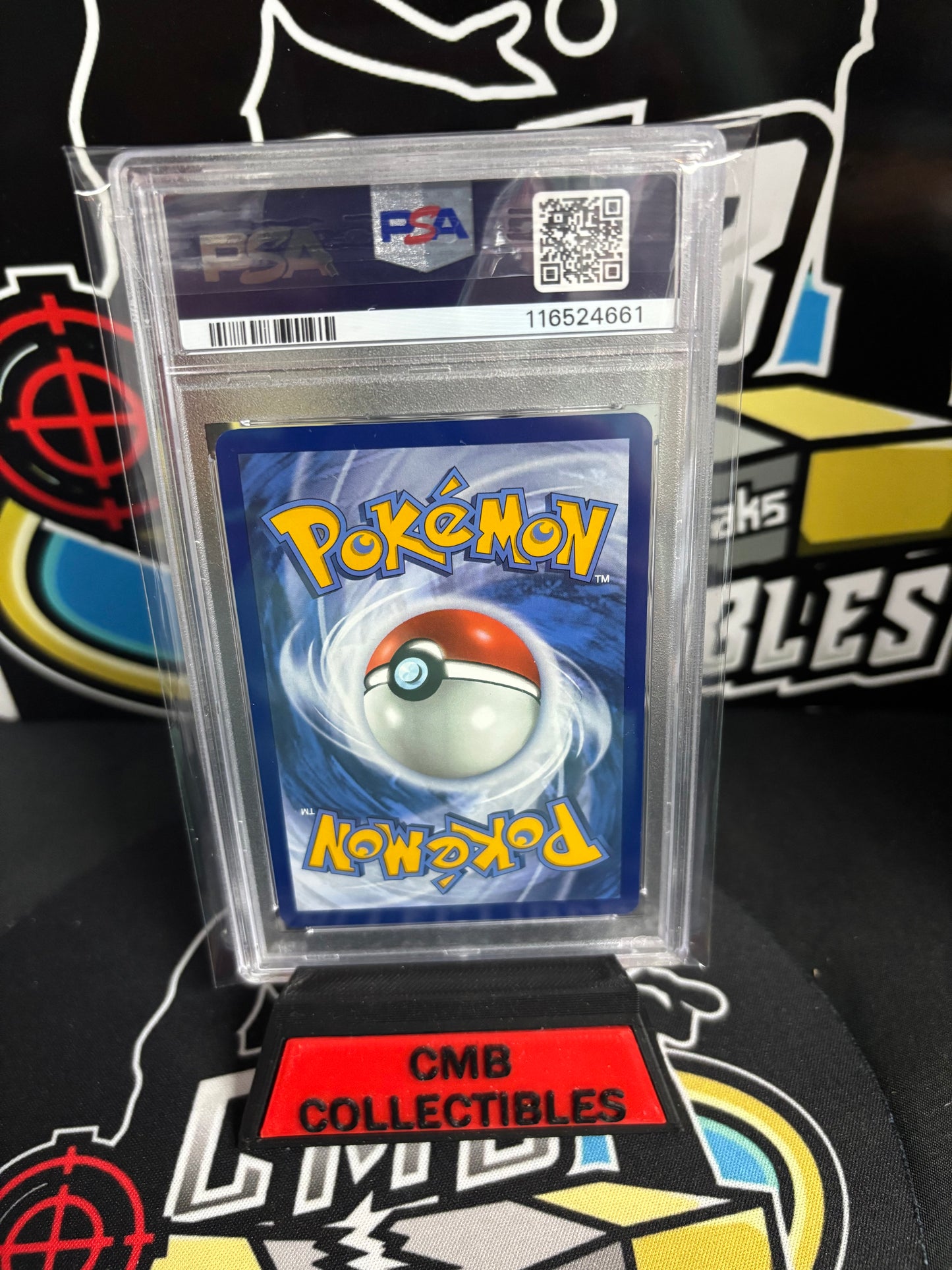 2024 Pokemon Laparas ex Ultra Rare #158 PSA 9!