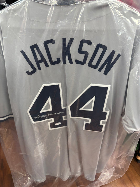 Reggie Jackson New York Yankees Autographed Jersey! JSA COA!