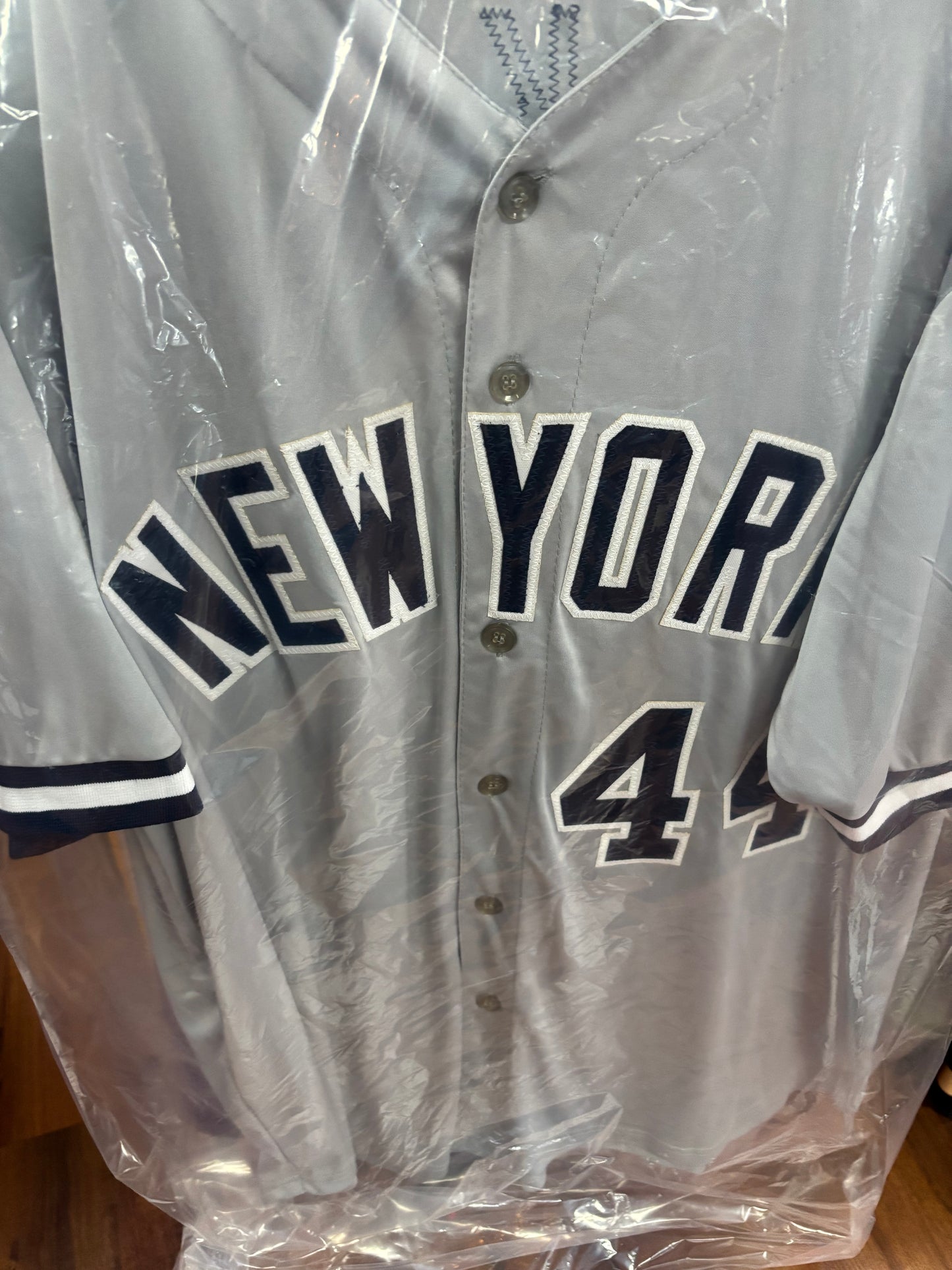 Reggie Jackson New York Yankees Autographed Jersey! JSA COA!