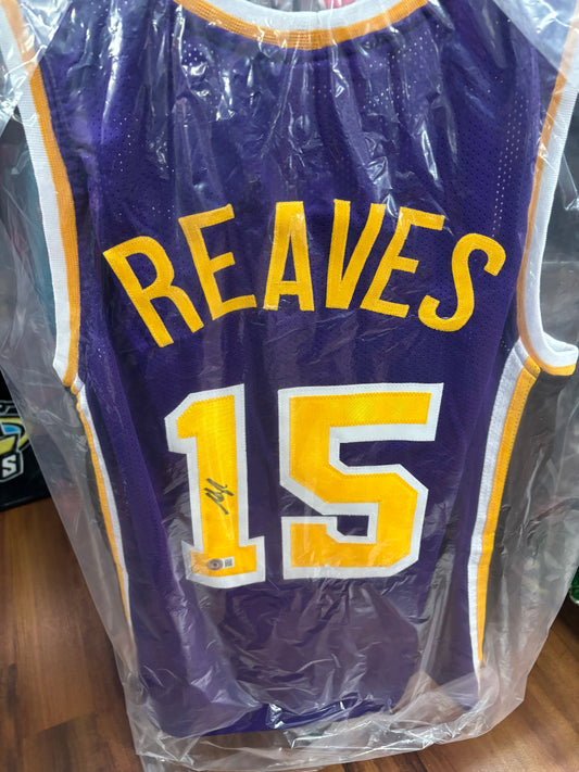 Austin Reaves LA Lakers Autographed Jersey. Beckett COA!