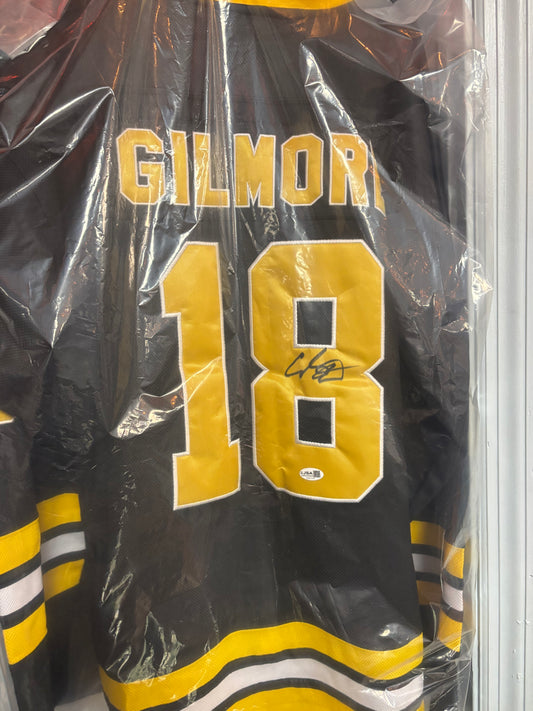 Adam Sandler Happy Gilmore Boston Bruins Autographed Jersey.  JSA COA.