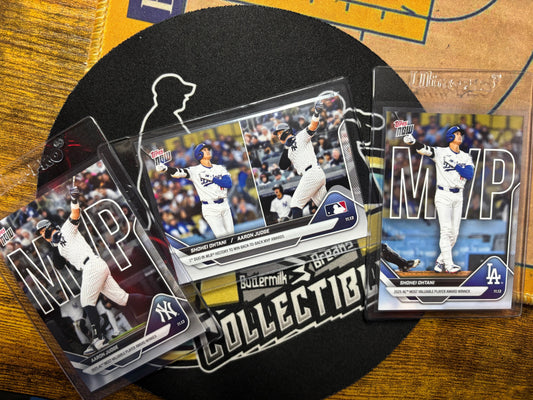 2025 Topps Now MVP Mint Lot. Judge/Ohtani. 3 Cards.