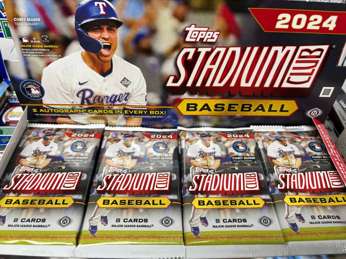 2024 Topps Stadium Club MLB Hobby Pack. New.