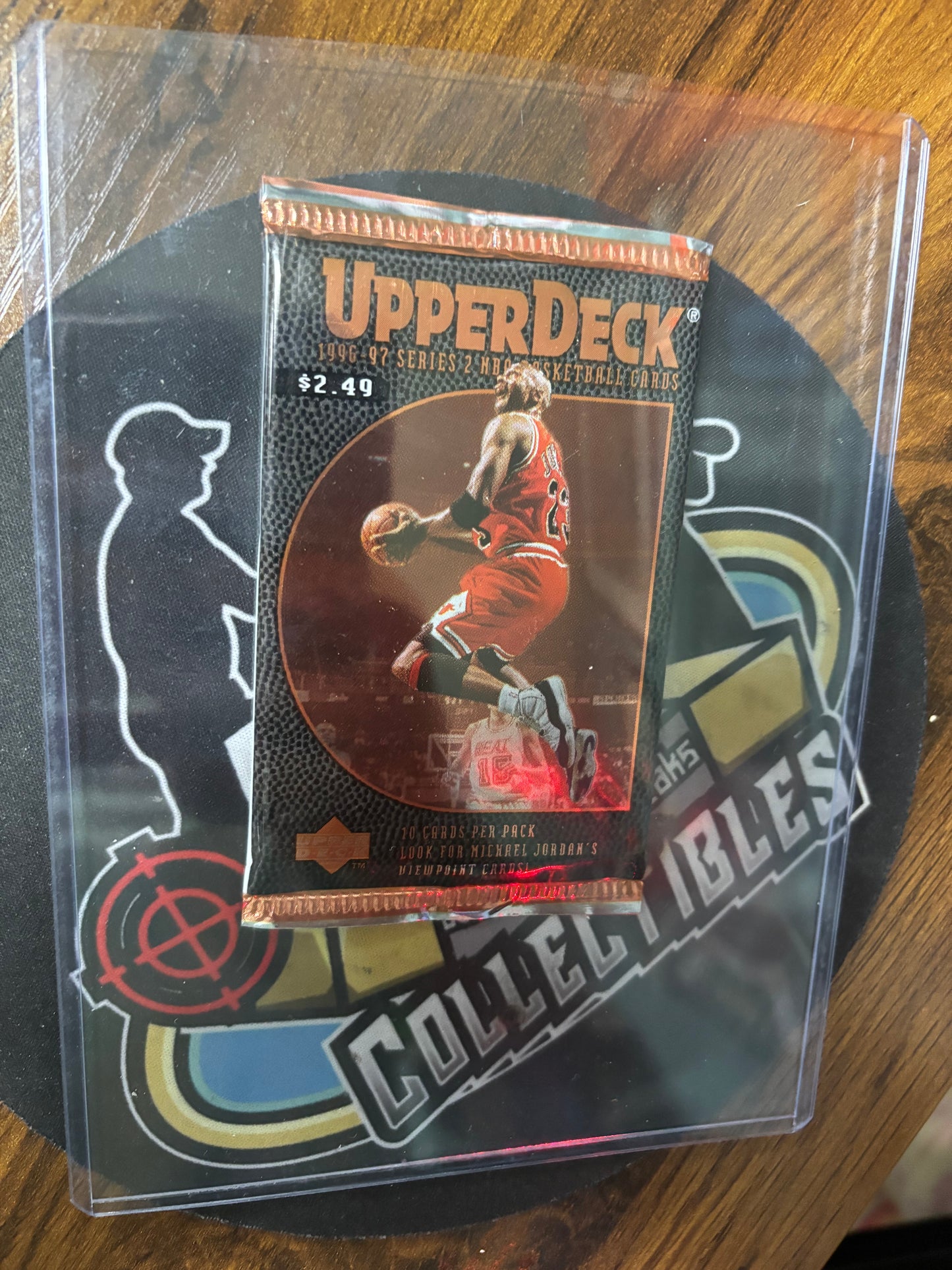 1996-97 Upper Deck Sealed NBA Series 2 Pack.