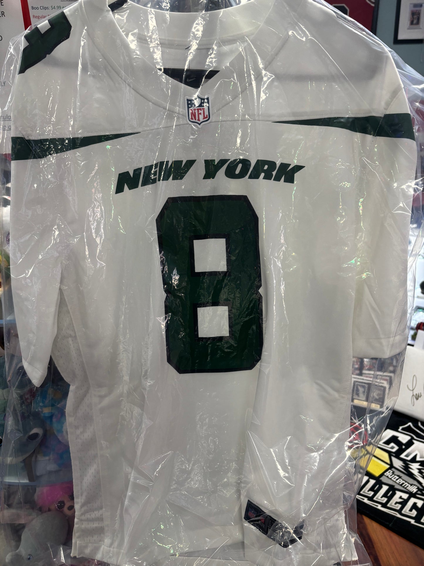 Aaron Rodgers New York Jets Nike Game Jersey - White. X Large. New.