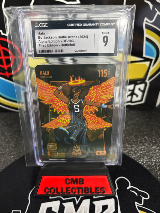 2024 Bo Jackson Battle Arena Halo! First Edition Battle foil. CGC 9.