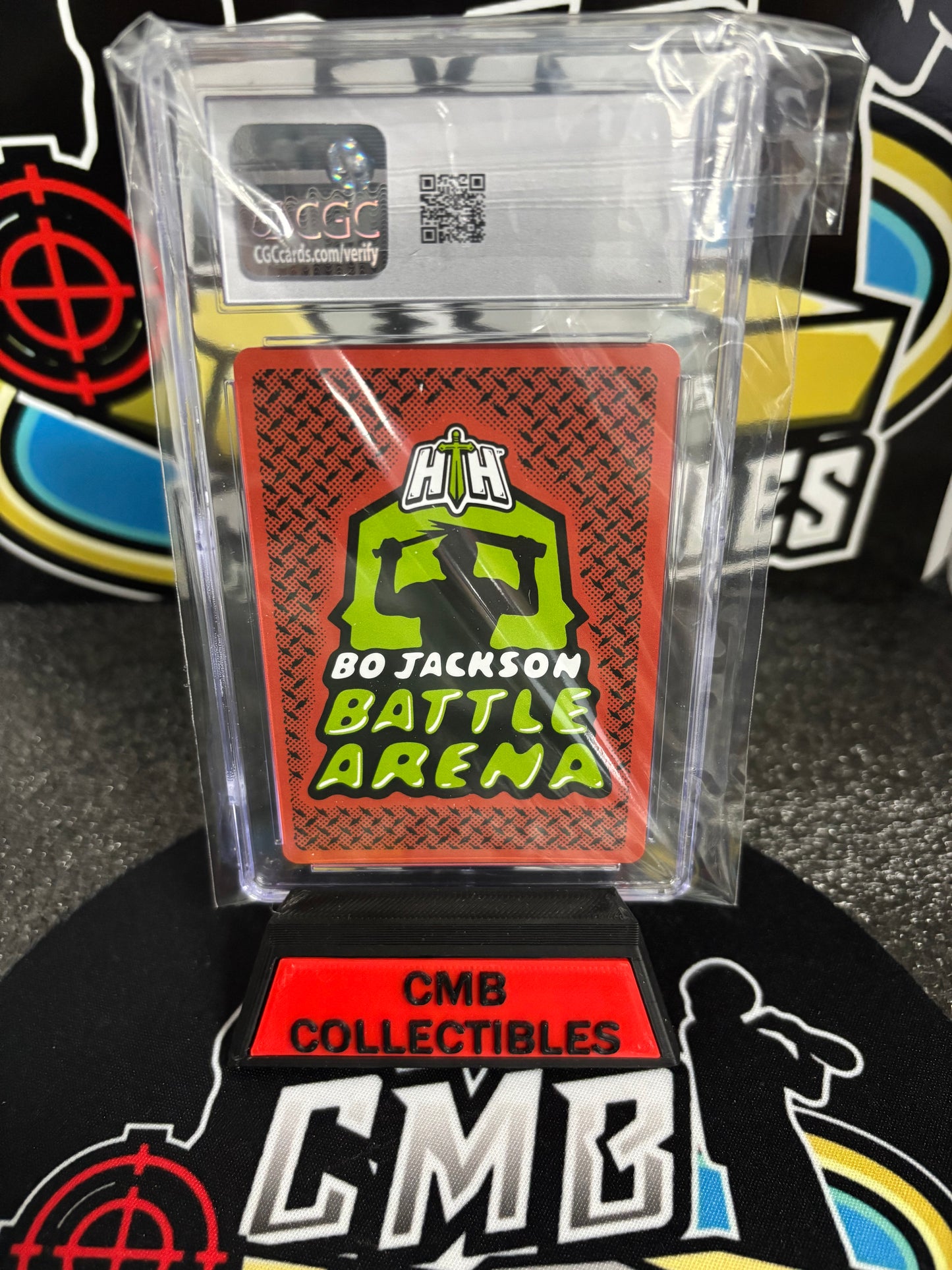 2024 Bo Jackson Battle Arena C.C. First Edition Battle foil. Caitlin Clark. BF-45. Graded CGC 10!