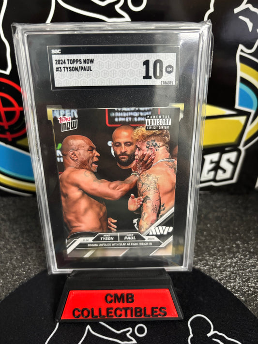 2024 Topps Now Tyson Paul #3 SGC 10!