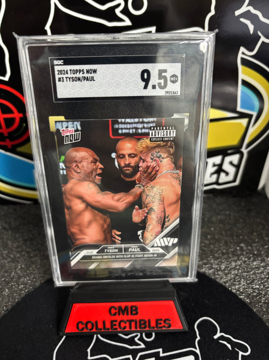 2024 Topps Now Tyson Paul #3 SGC 9.5!