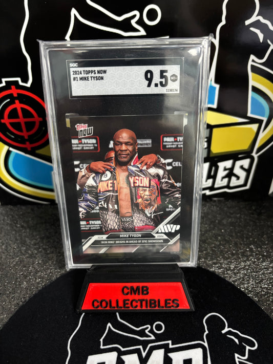 2024 Topps Now Mike Tyson #1! SGC 9.5!