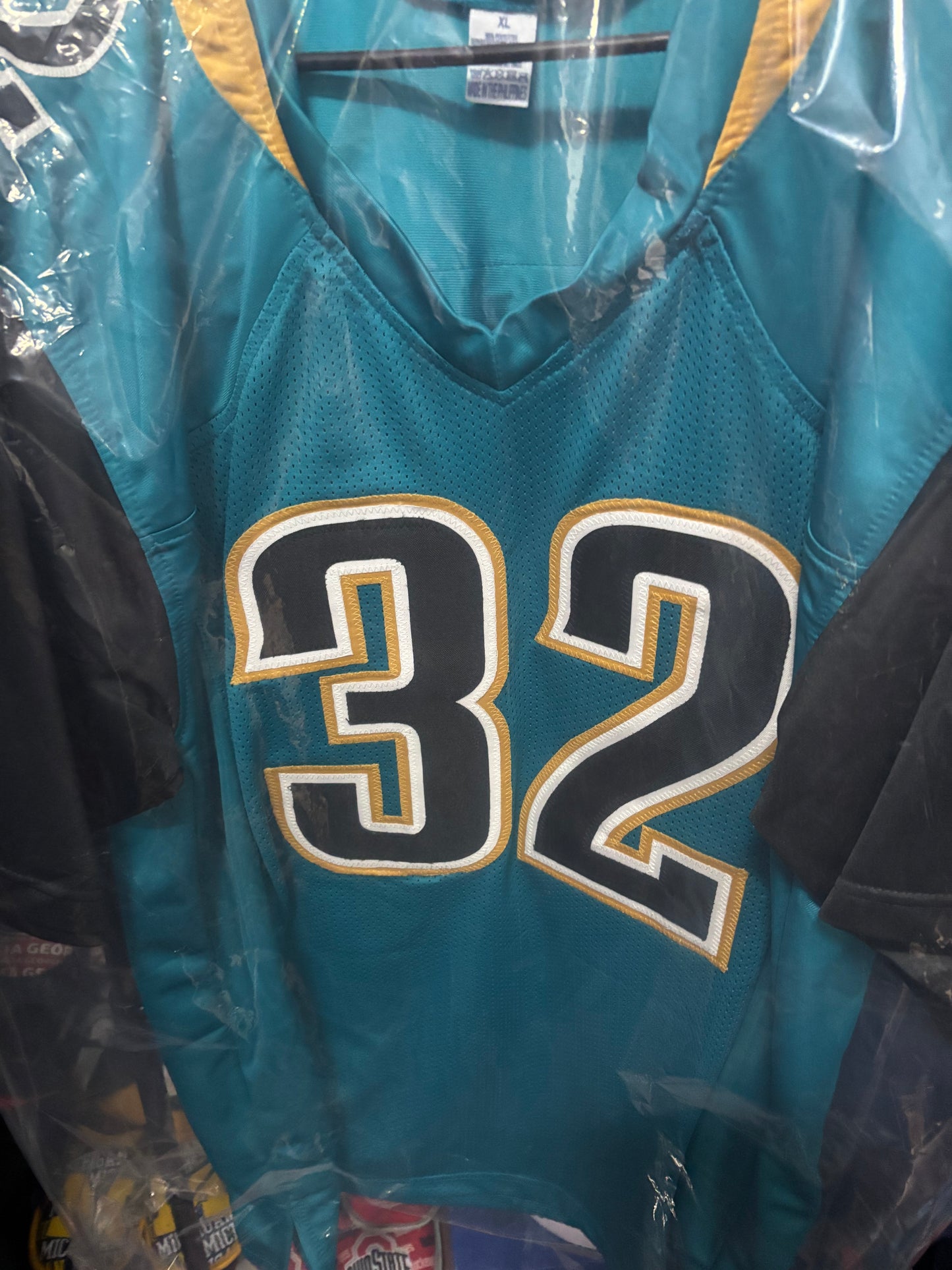 Maurice Jones Drew Jacksonville Jaguars Teal Autographed Jersey! Beckett COA!