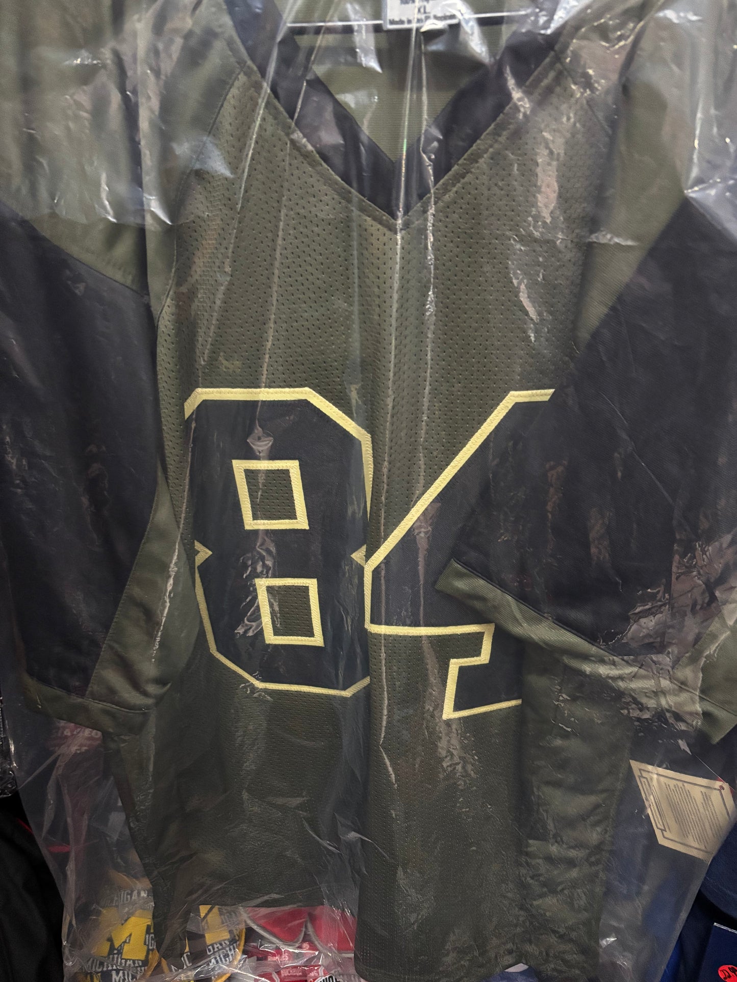 Randy Moss Salute to Service NFL Jersey. New.