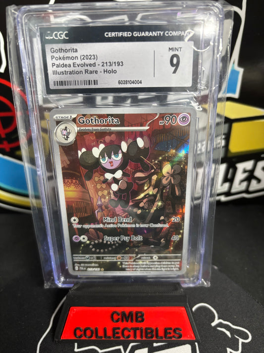 2023 Pokemon Gothorita Illustration Rare Holo. #213 CGC 9.